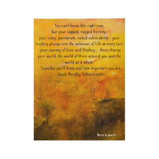 "これを今知ることができません…" ヤコブNordby ウッドポスター