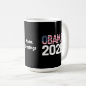 これを修正しよう、オバマ大統領2028 コーヒーマグカップ (正面右)