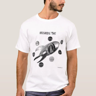 これを外部委託して下さい! Tシャツ