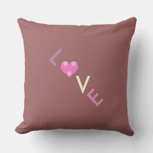 これを愛すかわいらしる アウトドアクッション (正面)