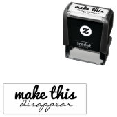 これを消して手のスタンパーにする セルフインキングスタンプ (インサイチュ)