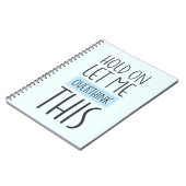 これを考え過ぎさせてくれ ノートブック (左側)