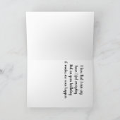 これを見て…私の1枚目のハビー用カードはこのように。 カード (内部)