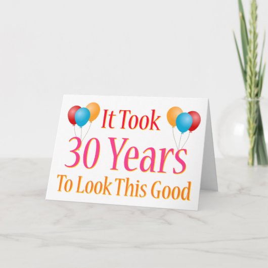 これを見るには30年かかった カード (正面)