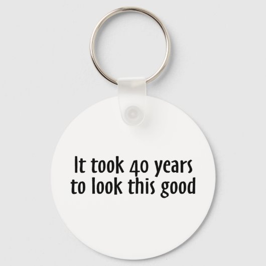 これを見るには40年かかった キーホルダー (正面)