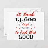 これを見るには40年かかった ポストカード (正面/裏面)