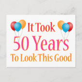 これを見るには50年かかった ポストカード (正面)