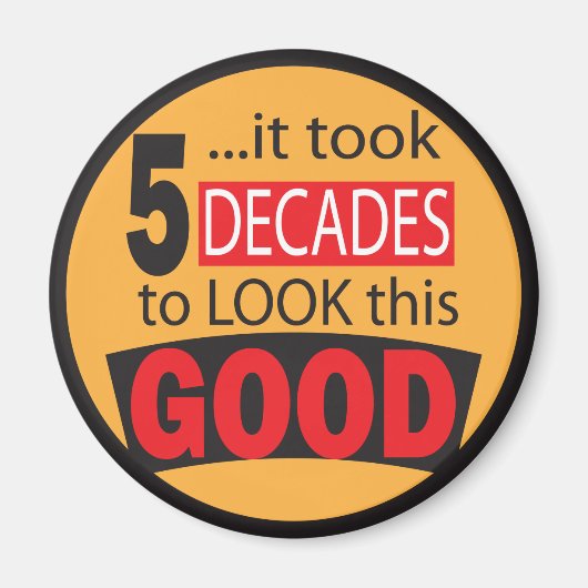 これを見るには50年かかった マグネット (正面)