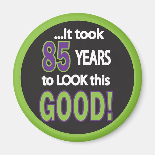 これを見るには85年かかった マグネット (正面)