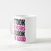 これを見るのに50年かかった コーヒーマグカップ (正面左)