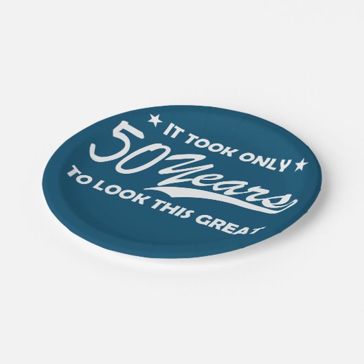 これを見るのに50年しかかからなかっ素晴らした ペーパープレート (アングル)