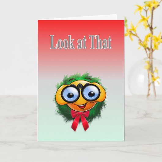 これを見ろ カード (黄色い花)