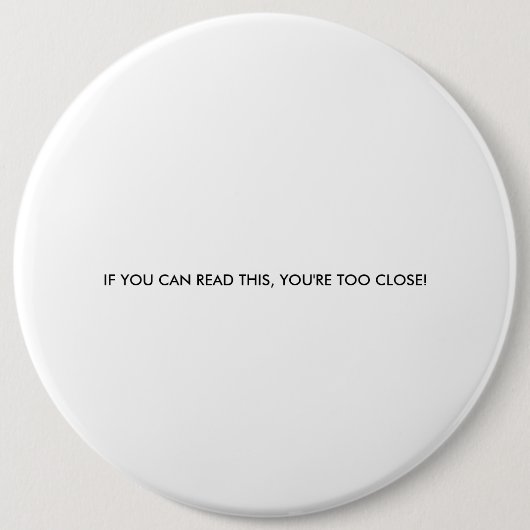これを読むことができればあなたは余りに近く! 缶バッジ (正面)