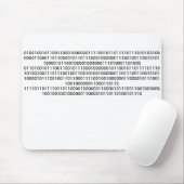 … "これを読むことができればギークの2進符号" マウスパッド (マウス)