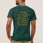 …これを読むことができれば Tシャツ (裏面)