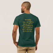 …これを読むことができれば Tシャツ (裏面フル)