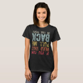 これを読めるならボートの中に引き戻してね フィッシュ Tシャツ (正面フル)