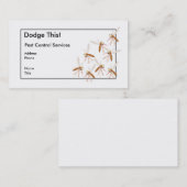 これを避けろ!害虫駆除 名刺 (正面/裏面)