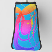 これを飾る臣民やデザインの群れが ゴルフヘッドカバー (回転90)