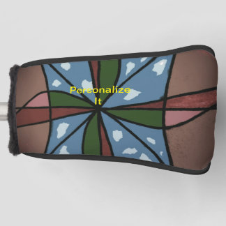 これを飾る臣民やデザインの群れが ゴルフヘッドカバー