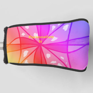 これを飾る臣民やデザインの群れが ゴルフヘッドカバー