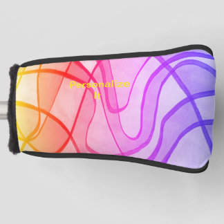 これを飾る臣民やデザインの群れが ゴルフヘッドカバー