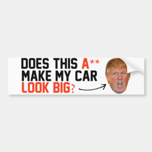 これをAします-- 私の車の一見を大きい作って下さい バンパーステッカー