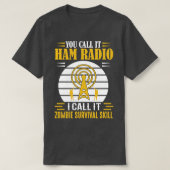 これをHam Radioと呼ぶ Tシャツ (デザイン正面)