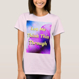 これをT考えシャツを通して聞かせてくれ Tシャツ