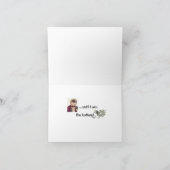 これユーモアのあるは生折りグリーティングカード カード (内部)