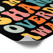 これ以上のスティグマもはや恥の中毒過剰摂取Aw ポスター (角)