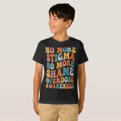 これ以上のスティグマもはや恥の中毒過剰摂取Aw Tシャツ (正面フル)
