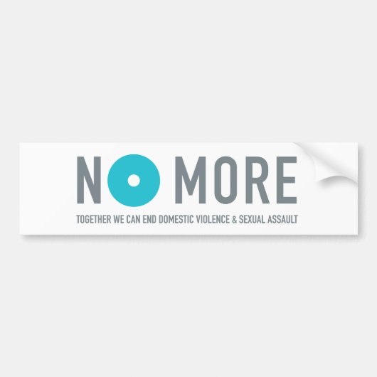 これ以上のバンパーステッカー バンパーステッカー (正面)