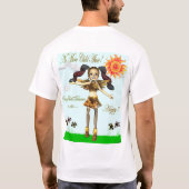 これ以上の児童虐待 Tシャツ (裏面)