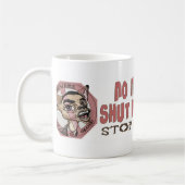 これ以上の戯曲は、オバマのマグを締めませんでした コーヒーマグカップ (左)