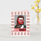 これ以上の挨拶状を空転させないで下さい カード (黄色い花)