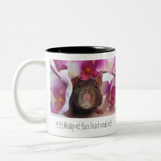 これ以上の月曜日! ツートーンマグカップ (左)