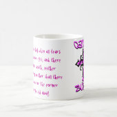 これ以上の破損-蟹座の最低 コーヒーマグカップ (中央)