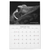 "これ以上の超人間的なMegafauna!" -カレンダー カレンダー (2月 2026)