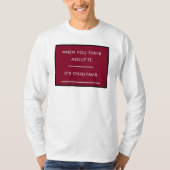 これ以上ジョッキーのクリスマスシャツはない Tシャツ (正面)