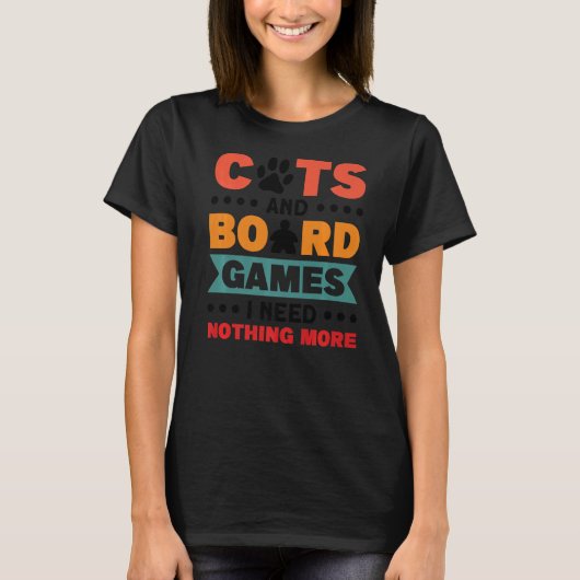 これ以上ボードゲームボードゲーマーボードゲーム Tシャツ (正面)