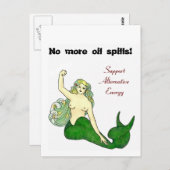 これ以上油の流出は！G ポストカード (正面/裏面)