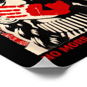 これ以上盗まれない姉妹赤い手Mmiw認識度船 ポスター (角)