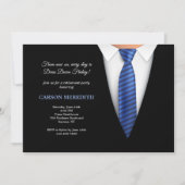 これ以上退職のパーティの招待状を結びません 招待状 (正面)