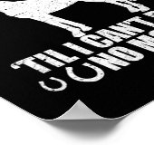 これ以上馬を追い出せなくなるまおもしろいで乗る ポスター (角)