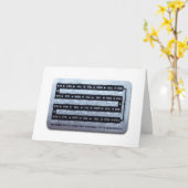 これ以上PPP Menopauseグリーティングカードテンプレート カード (黄色い花)