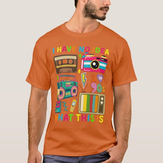 これ何か全くわからない メンズ レディース キッズ 80年代 90年代 ギ Tシャツ (正面)