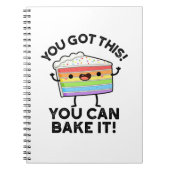 これ得でケーキパンが焼け前向きます ノートブック (正面)