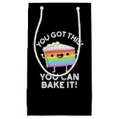 これ得はプンダーク前向きBGで焼ける スモールペーパーバッグ (正面)