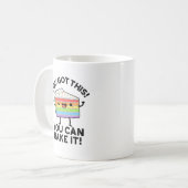 これ得は食べ物Pを焼く前向きことができる コーヒーマグカップ (正面左)